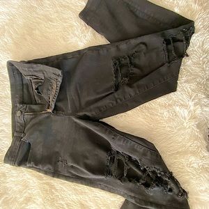 Black ne(xt) level stretch curvy hi-rise jegging